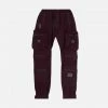Eight & Nine (wine /black Combat Nylon Pant)