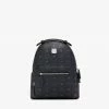 Mcm (small Black Star In Visetos Backpack) New Arrivals