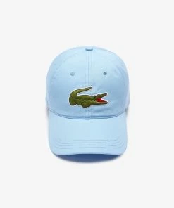 Lacoste Mens Big Croc Gabardine Cap (blue HBP) New Arrivals