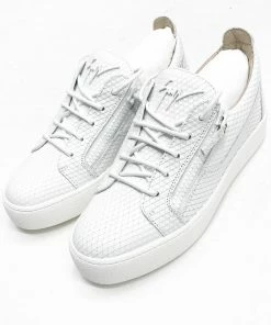 Giuseppe Zanotti (female White Bladder Low Top Sneaker)
