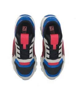 New Arrivals Puma (Grey/red Lifestyle Sneaker)