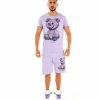 Avenue George (purple Teddy Bear Short Set)