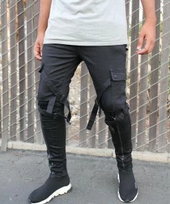 Reelistik Nyc (jet Black Cargo Zip Jean)