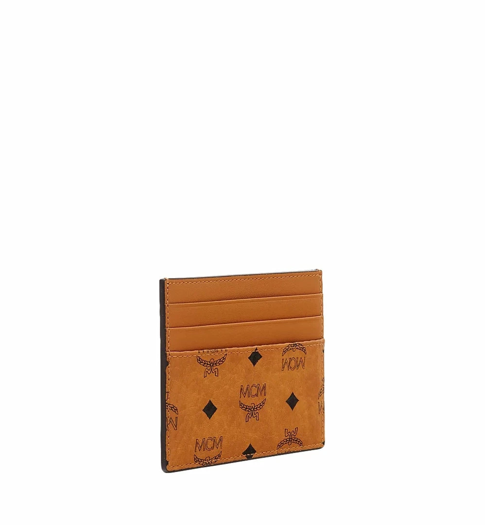 New Arrivals Mcm (cognac Money Clip Card Case In Visetos Original) 5 New Arrivals Mcm (cognac Money Clip Card Case In Visetos Original)