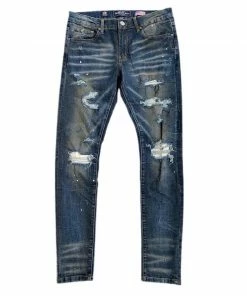 New Arrivals Damati Denim (dark Blue/sand Wash Jean)