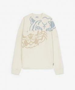 Kenzo (off White Tiger Oversized Sweater)