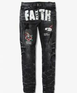 New Arrivals ARTMEETSCHAOZ (grey/black Wash Jeans)