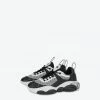 New Arrivals Moschino (black/white Mesh Bubble Teddy Shoes)