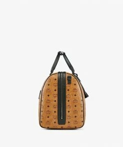 New Arrivals Mcm (cognac Ottomar Weekender Bag In Visetos)