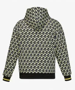 New Arrivals Mcm (Men’s Cubic Monogram Print Hoodie In Organic Cotton)