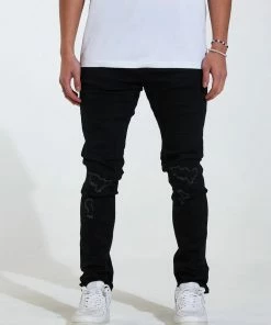 Crysp Denim (jet Black Atlantic Jean -100)