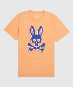 Psycho Bunny (mens Sunset Sky Henton Graphic T-shirt) New Arrivals