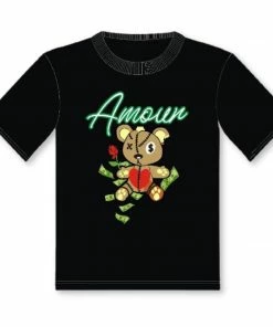 New Arrivals Focus (black Amour Crewneck T-shirt)