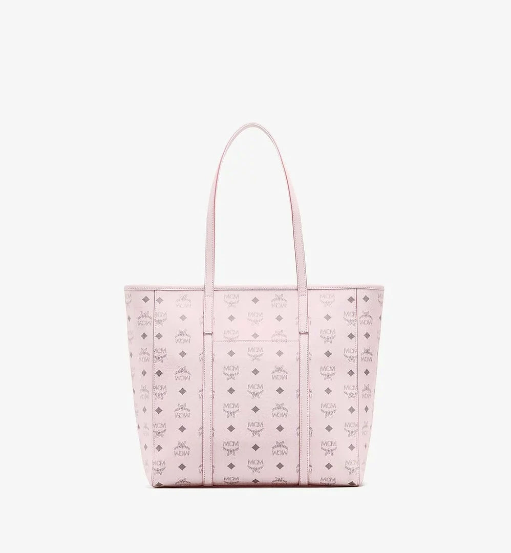 New Arrivals MCM (pink Medium Zipper Toni Shopper In Visetos Bag) 5 New Arrivals MCM (pink Medium Zipper Toni Shopper In Visetos Bag)