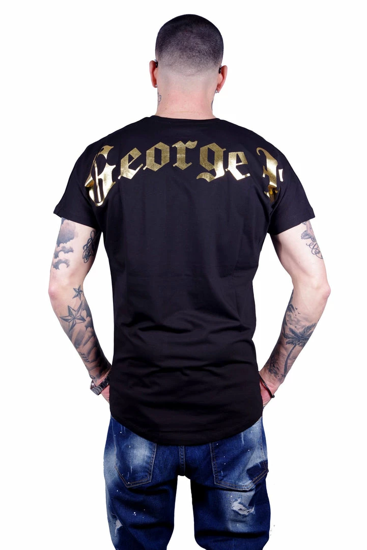 New Arrivals Avenue George (Black/Gold Crewneck T-shirts) 4 New Arrivals Avenue George (Black/Gold Crewneck T-shirts)