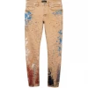 New Arrivals Purple Brand (sandstone Paint Splatter Jean)