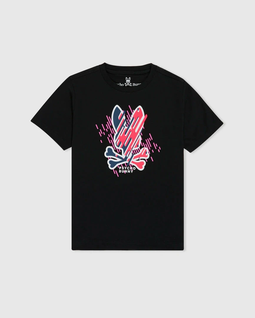 Psycho Bunny (kids Black Carson T-shirt) 3 Psycho Bunny (kids Black Carson T-shirt)