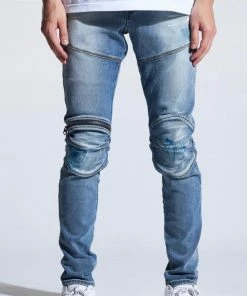 New Arrivals Crysp Denim (blue Bart Indigo Zip Jean)