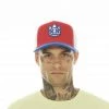 Cult Of Individuality (red Truck Clean Logo Mesh Black Hat)
