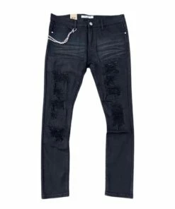 Reelistik Nyc (Black/Black Crystal Cut Jean)