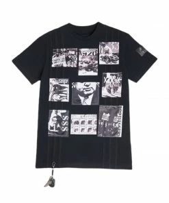 New Arrivals SMUGGLERS MOON (Black CREWNECK T-SHIRTS)