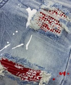 Ferrari Massari (blue/red Bandana Super Skinny Jean) New Arrivals