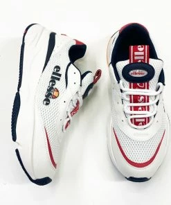 Ellesse Men’s (white/red/navy Sneakers)