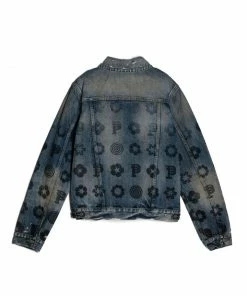 Purple Brand (fade Monogram Indigo Jacket)