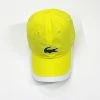 Lacoste Men's Yellow/white Croc Gabardine Cap