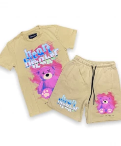 Reason (khaki Heart Breaker Short Set)