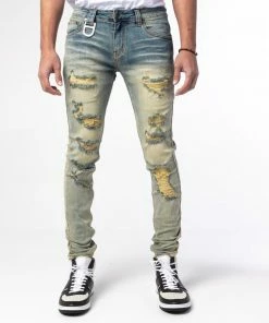 Gala (blue “sanders Stone Obre Jean) New Arrivals