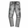 New Arrivals Denimicity (men’s Grey White/black Cargo Jean)