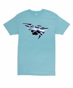 Planes (sky Blue Crewneck T-shirts)