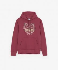 Kenzo (blackberry Kenzo Tiger Logo Hoodie)