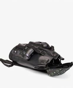 Mcm (Brandenburg Backpack In Color Splash Logo Leather) New Arrivals