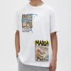 Maria By Fifty (white ”social Love Affair T-shirt)
