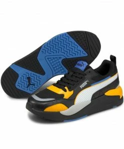 New Arrivals Puma (black/orange X-ray 2 Square Sneaker)