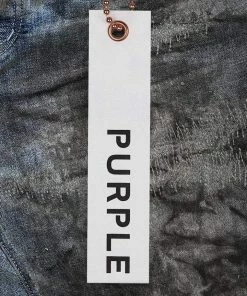 Purple Brand (waxed Mechanic Indigo Blowout Jean) 10 Purple Brand (waxed Mechanic Indigo Blowout Jean)