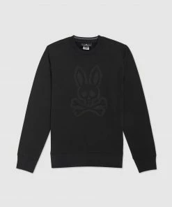 Psycho Bunny (men’s Black Siddick Logo Sweatshirt) New Arrivals