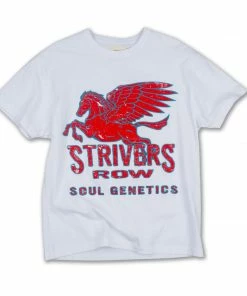 Strivers Row (white “soul Genetics T-shirt)