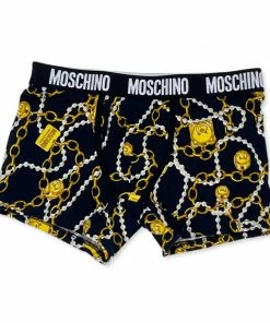 Moschino (black “allover Teddy Chain Boxer)