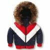Dakoma (kids Red/white Furry Leather Jacket)