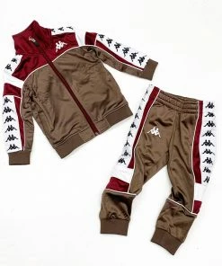 New Arrivals Kappa (kids Brown/burgundy Set)