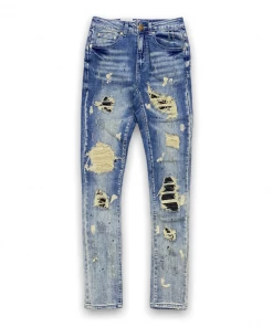 Ferrari Massari (blue/sand Biker Super Skinny Jean)