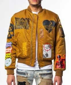 Gala (gold Sepia “doomsday Bomber Jacket) New Arrivals
