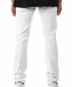 New Arrivals Kdnk (white Cut Patched Distress Skinny Jean)