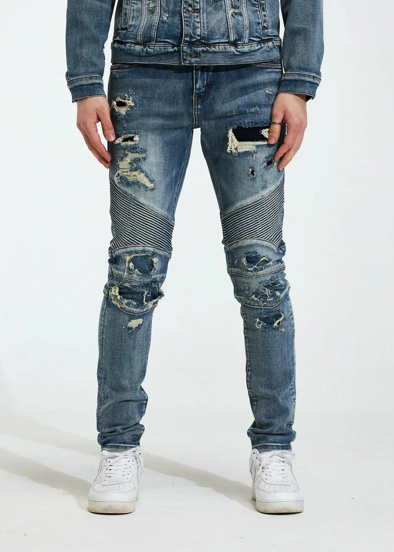 New Arrivals Crysp Denim (blue Wash Sky Walker Jean -13) 3 New Arrivals Crysp Denim (blue Wash Sky Walker Jean -13)