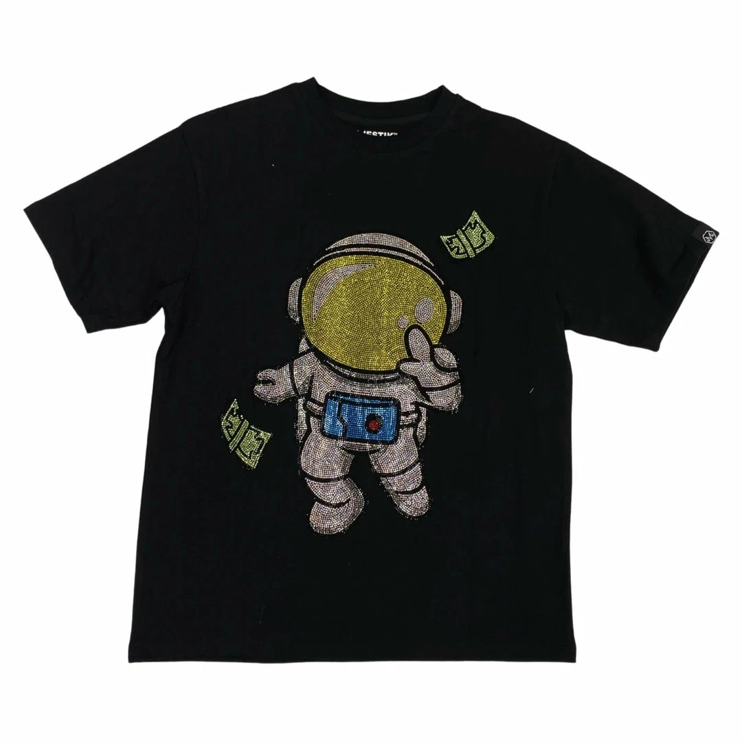 Majestik New Arrivals Majestic (black Astronaut T-shirt) 3 Majestik New Arrivals Majestic (black Astronaut T-shirt)