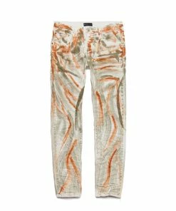 Purple Brand (white Brush Stroke Jean) New Arrivals