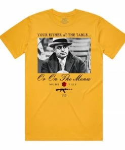 Point Blank (yellow “table Manners T-shirt)
